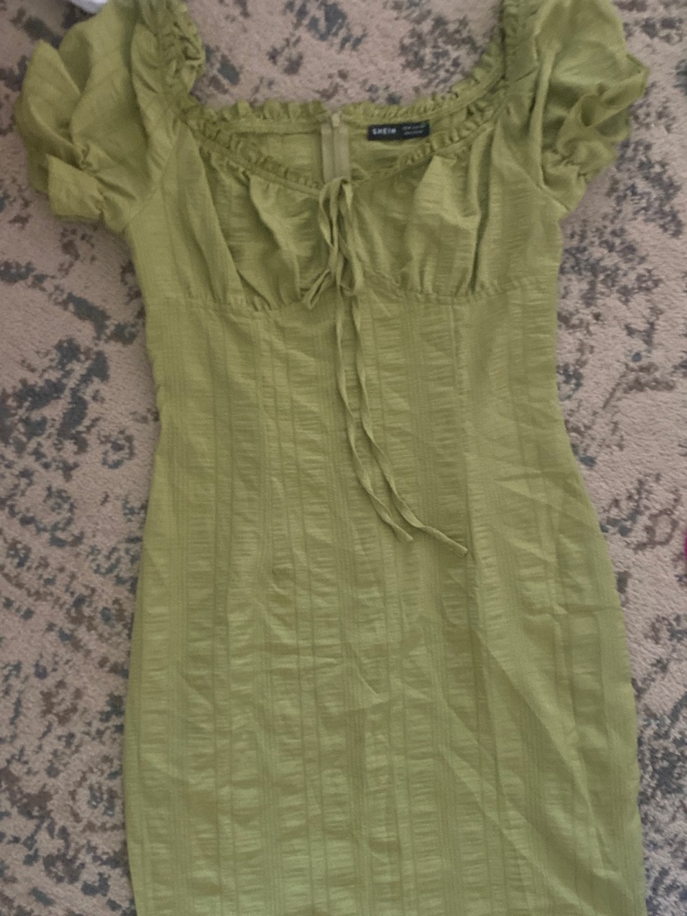 Green dress